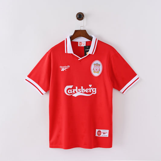 Liverpool Home 1996-98 Retro Jersey - Short Sleeve
