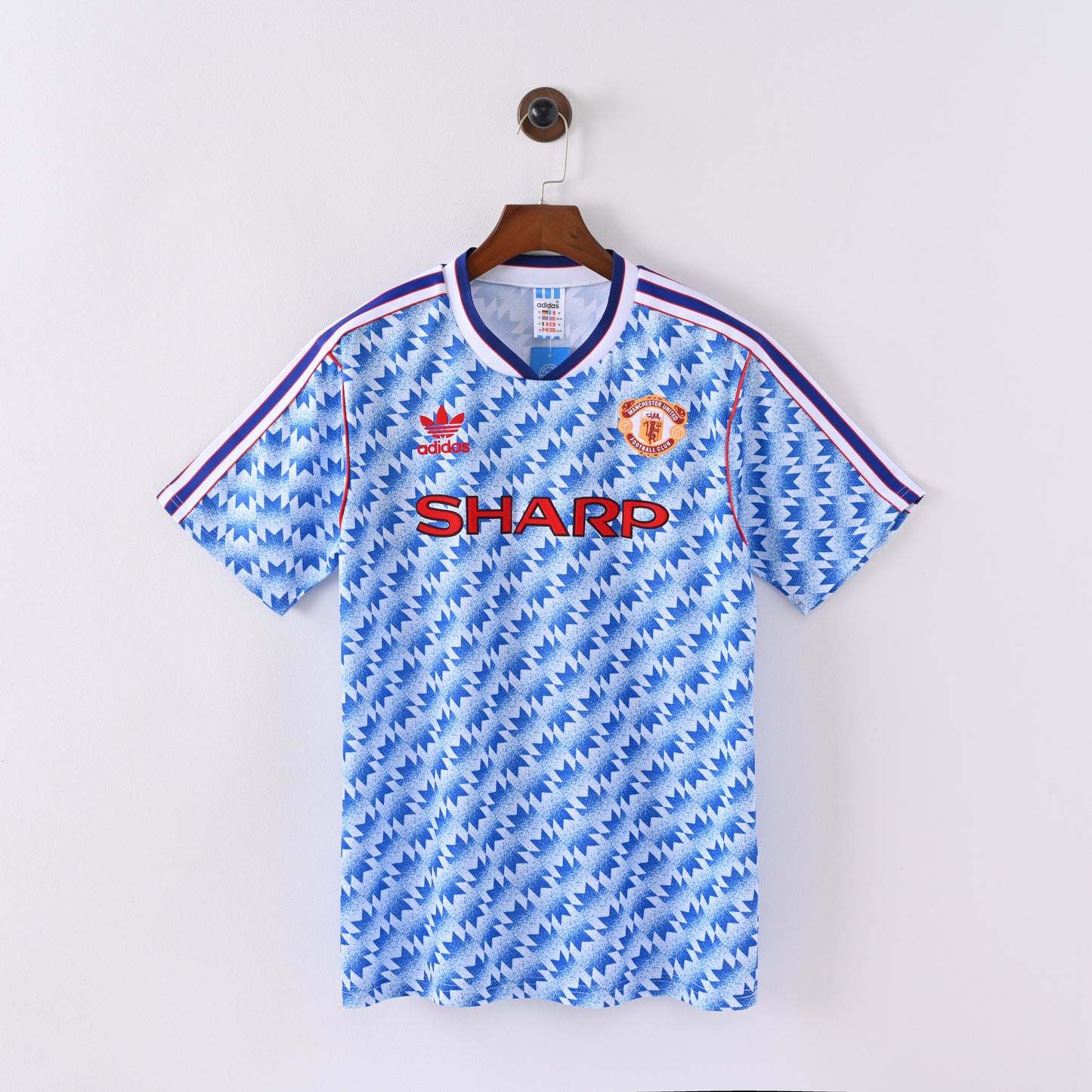 Manchester United Away 1990-92 Retro Jersey - Short Sleeve