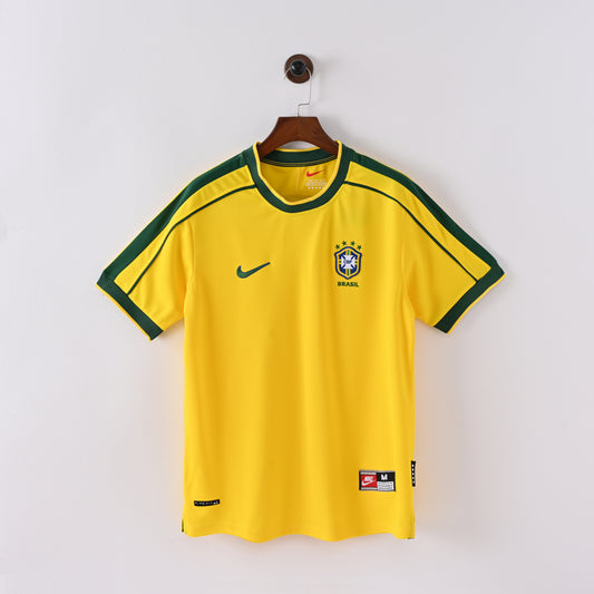 Brazil Home 1998-99 Retro Jersey - Short Sleeve