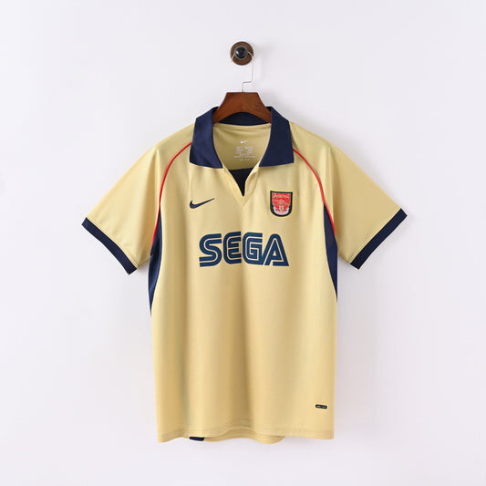 Arsenal Away 2001-02 Retro Jersey - Short Sleeve