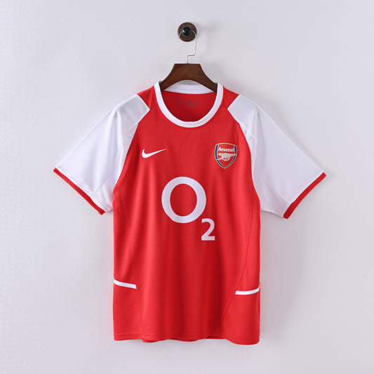 Arsenal Home 02-04 Retro Jersey - Short Sleeve