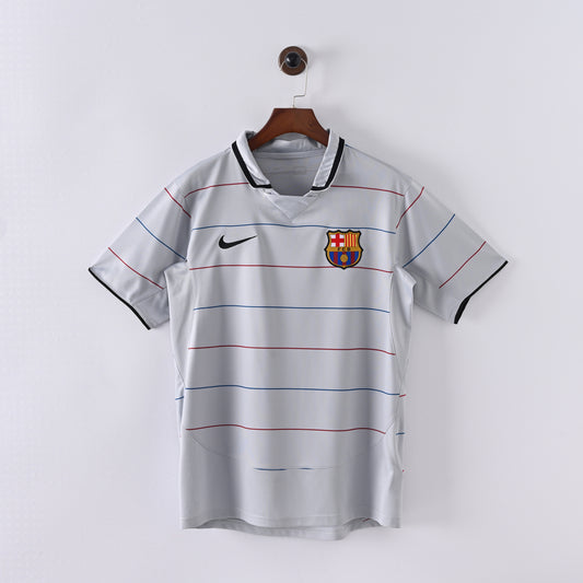 Barcelona Away 03/04 Retro Jersey - Short Sleeve