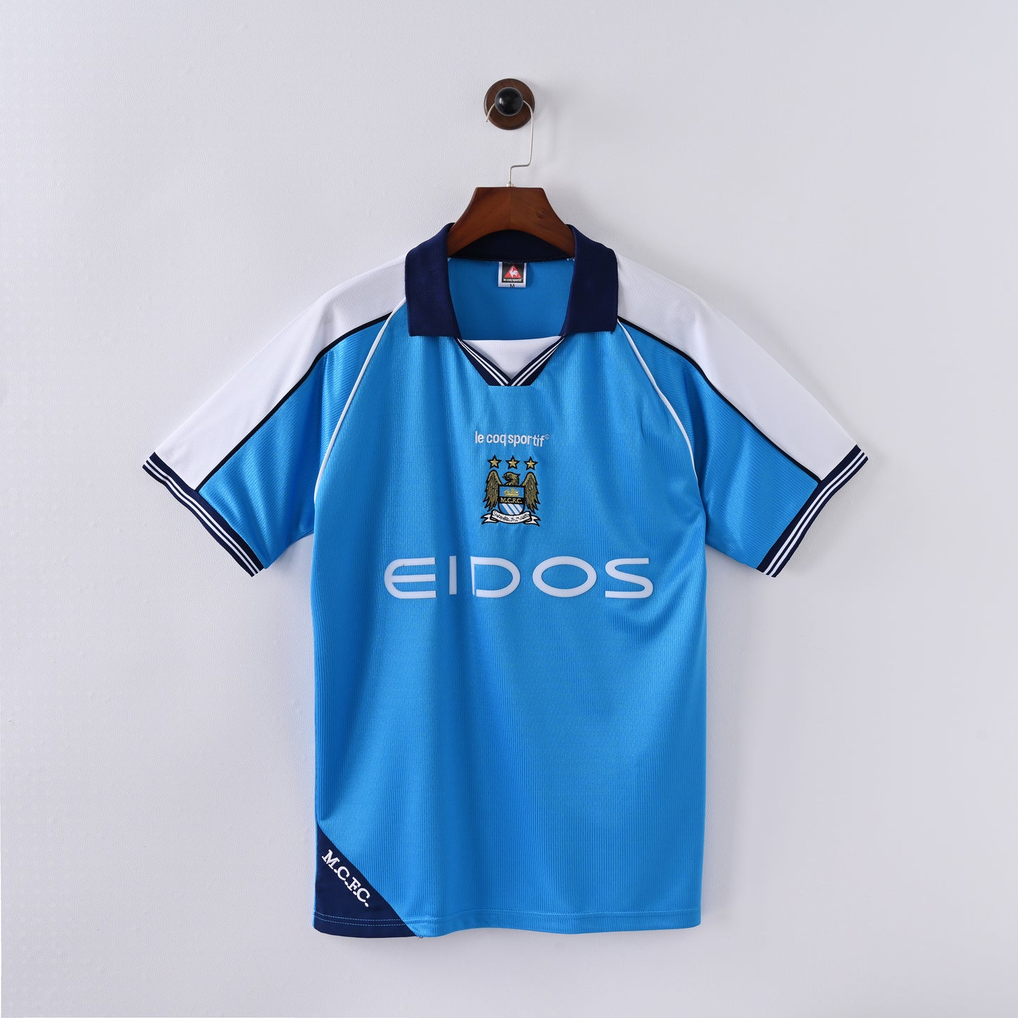 Manchester City Home 99-01 Retro Jersey - Short Sleeve