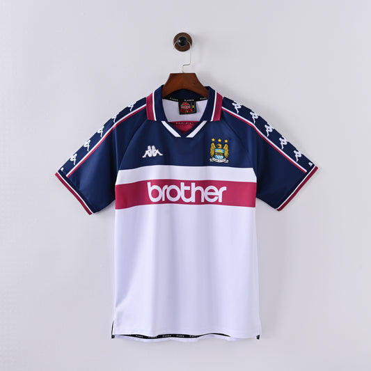 Manchester City 97/98 Retro Jersey - Short Sleeve