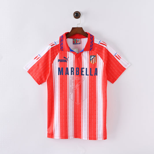 Atletico Madrid Home 95/96 Retro Jersey - Short Sleeve