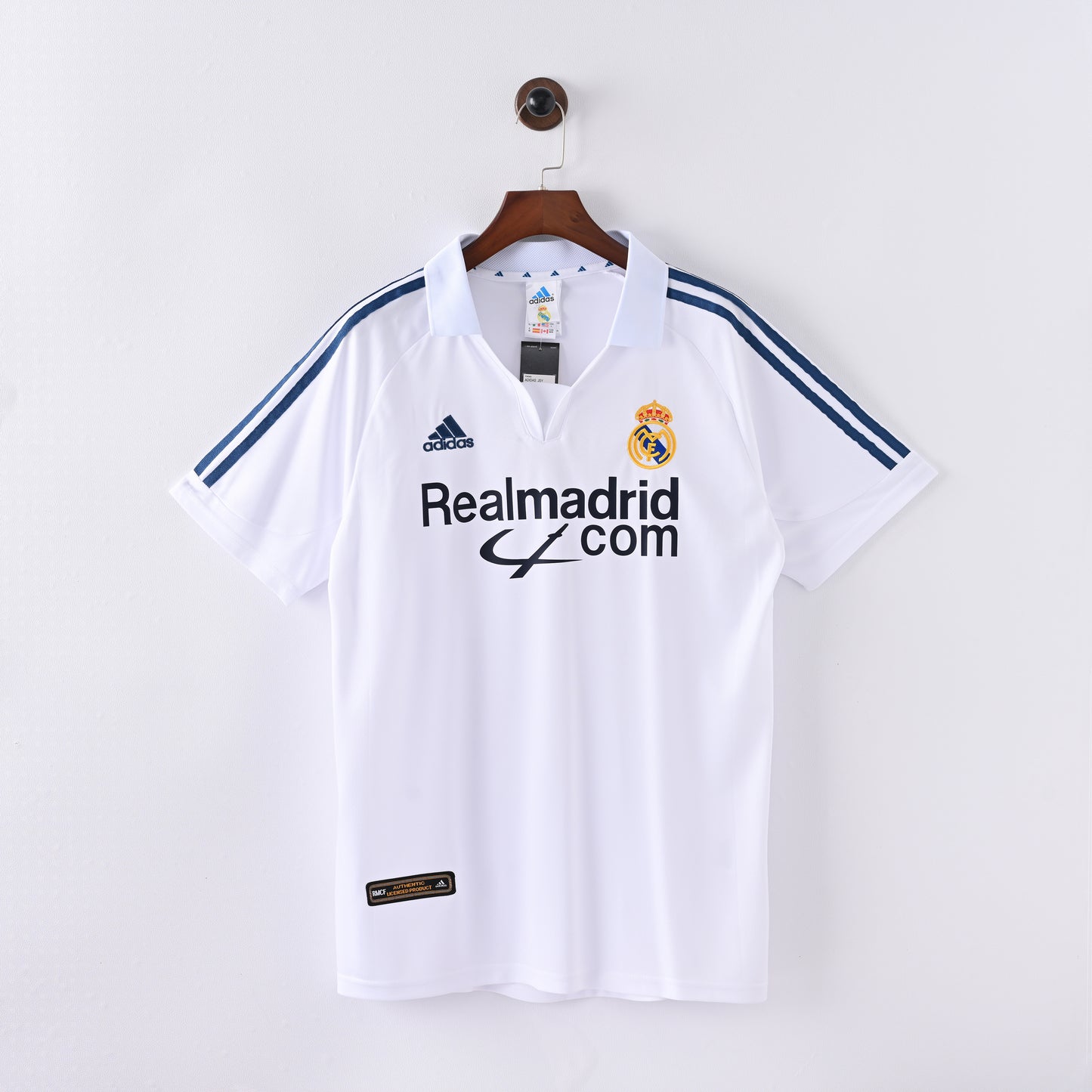 Real Madrid Home 01/02 Retro Jersey - Short Sleeve
