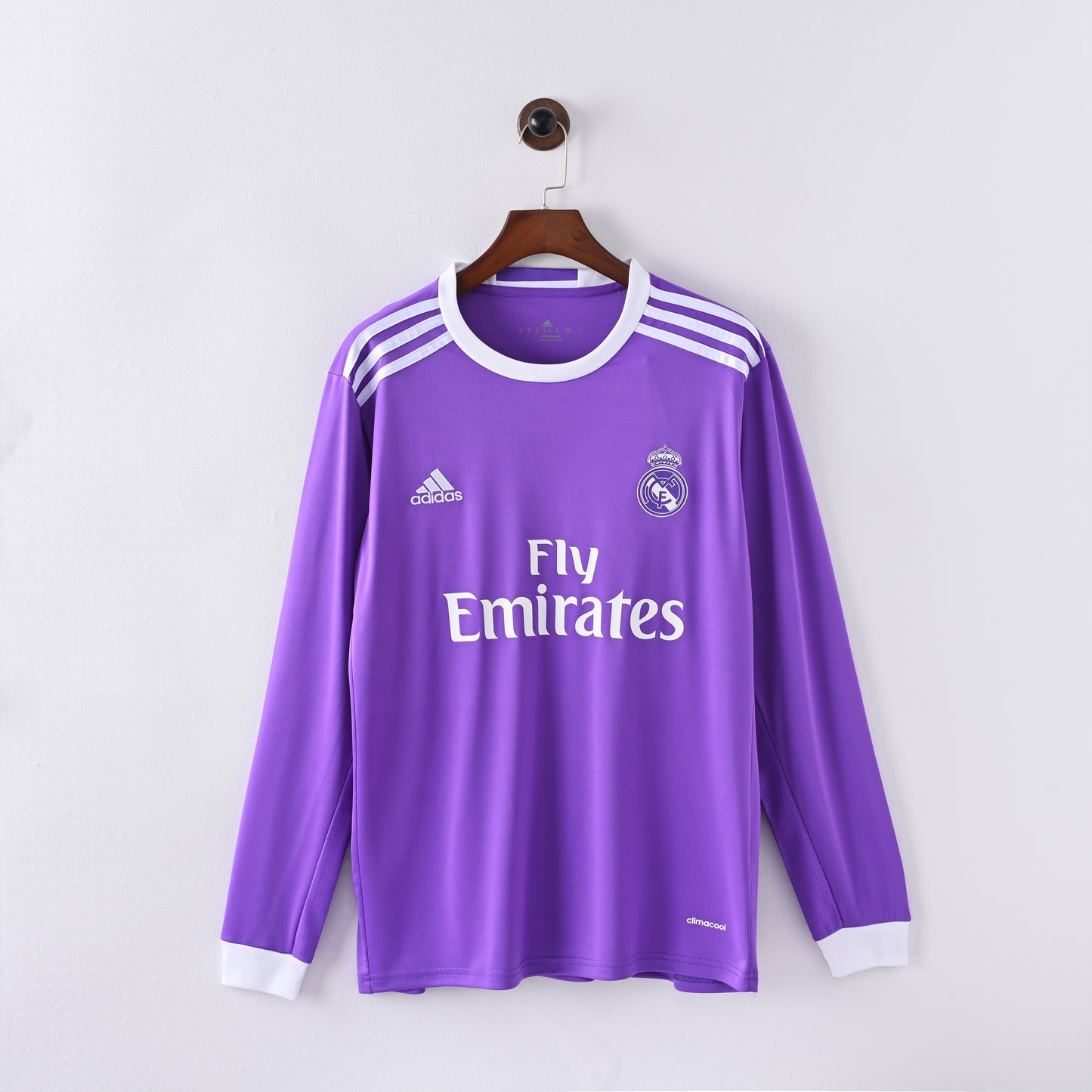 Real Madrid Away 16/17 Retro Jersey - Long Sleeve