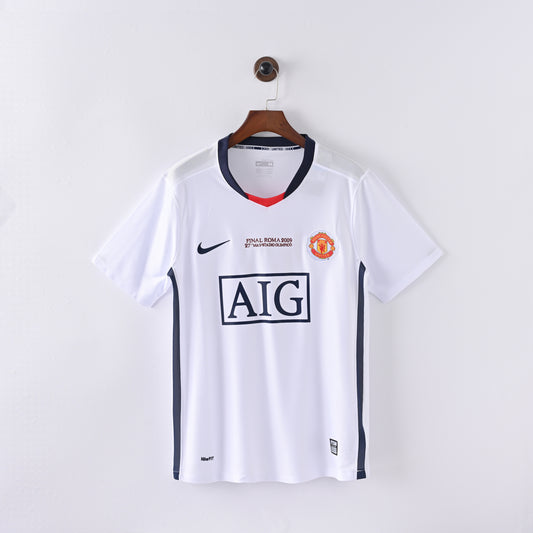 Manchester United Away "Champions League Final Edition" 08/09 Retro Jersey - Short Sleeve