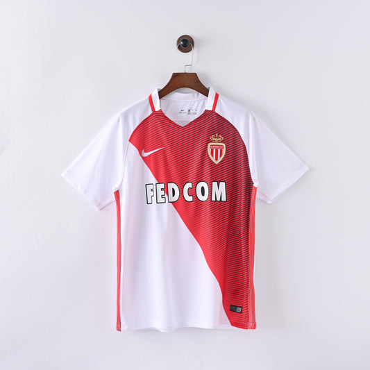 Monaco Home 16/17 Retro Jersey - Short Sleeve