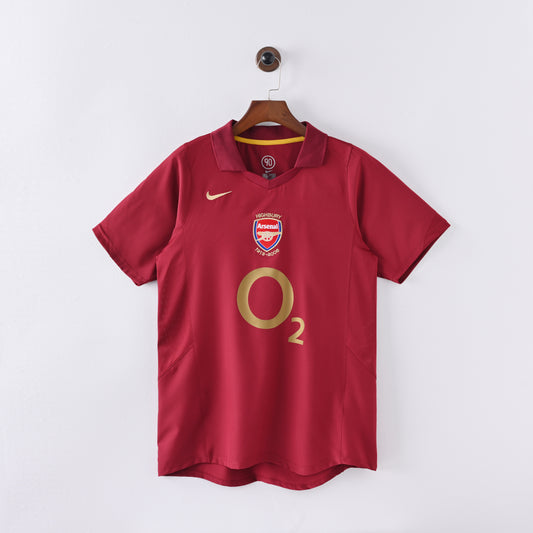 Arsenal Home 05/06 Retro Jersey - Short Sleeve