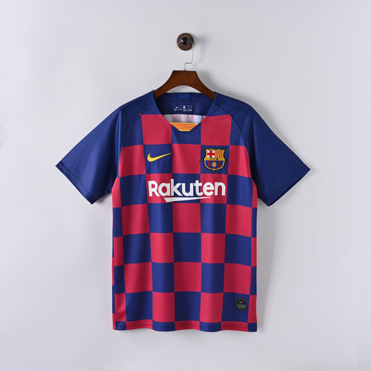 FC Barcelona Home 19/20 Retro Jersey - Short Sleeve