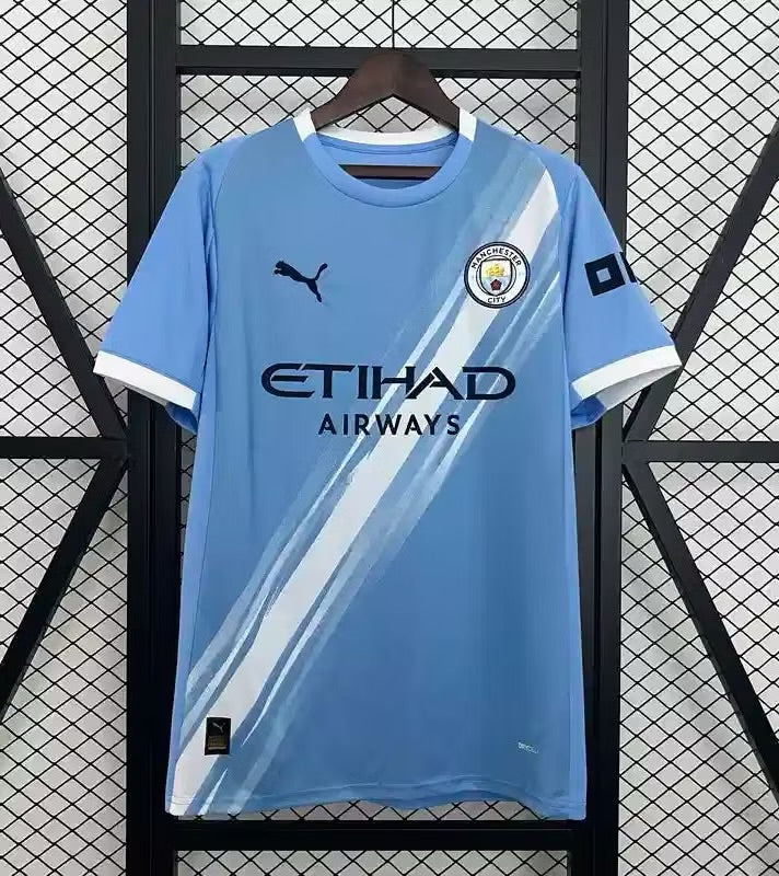 Manchester City Home Jersey (Stadium Version, Short Sleeve) - 25/26