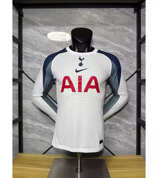 Spurs Home Jersey (Player Version, Long Sleeve) - 25/26