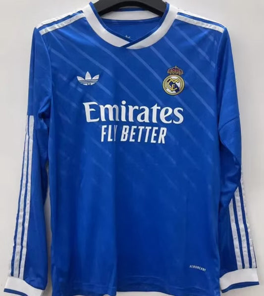 Real Madrid 3rd Jersey (Stadium Version, Long Sleeve) - 25/26