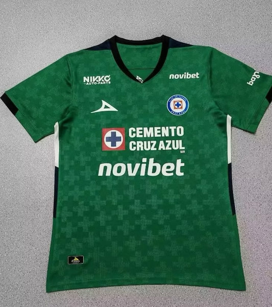 Cruz Azul Goalkeeper “Green” Jersey (Stadium Version, Short Sleeve) - 25/26