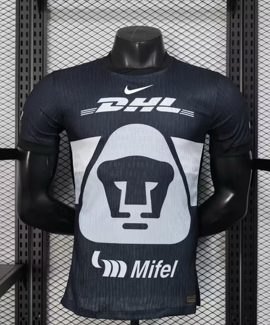Pumas Goalkeeper “Black” Jersey (Player Version, Short Sleeve) - 25/26