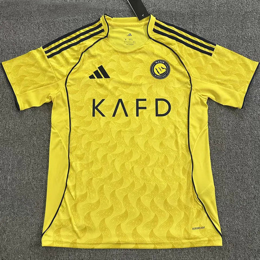 Al Nassr Home Jersey (Stadium Version, Short Sleeve) - 25/26