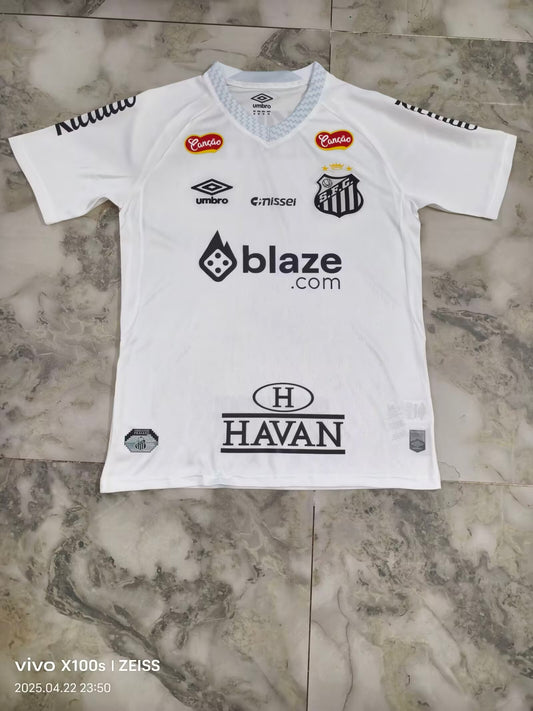 Santos Home Jersey (Stadium Version, Short Sleeve) - 25/26