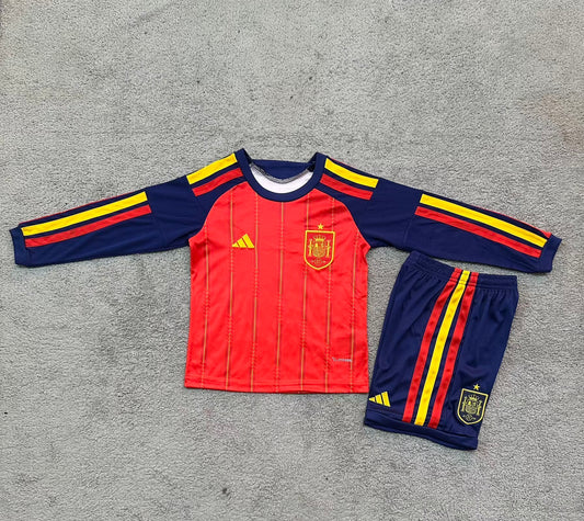 Spain 2026 World Cup Home Jersey Kids Set