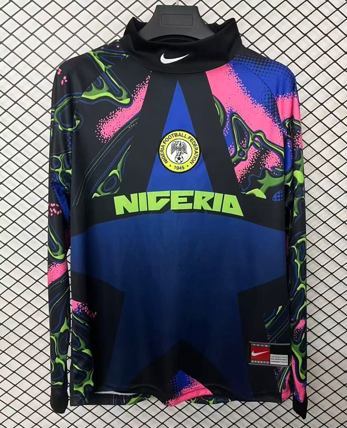 Nigeria Hollywood Goalkeeper Jersey (Stadium, Long Sleeve)