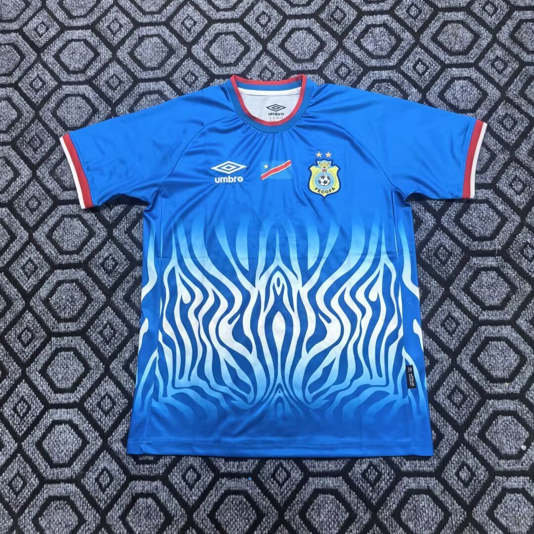DR Congo Home Jersey (Stadium, Short Sleeve)