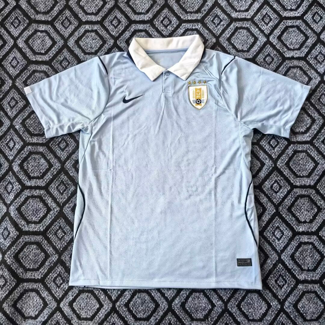 Uruguay 2026 World Cup Home Jersey (Stadium, Short Sleeve)