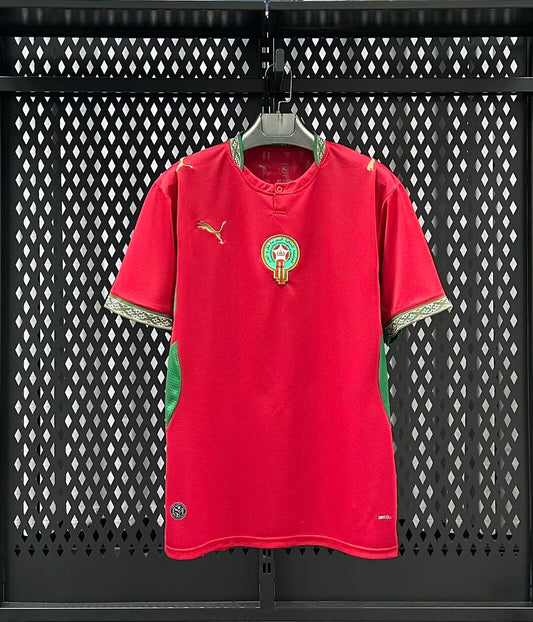 Morocco 2026 World Cup Home Jersey (Stadium, Short Sleeve)