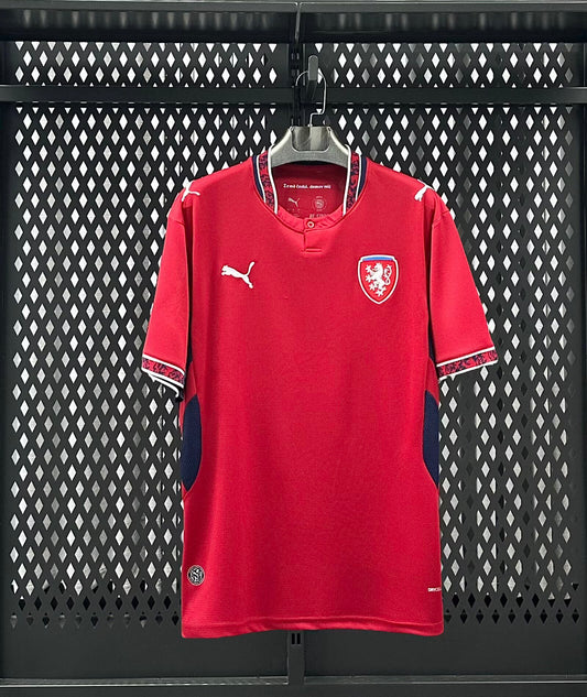 Czech Republic 2026 World Cup Home Jersey (Stadium, Short Sleeve)