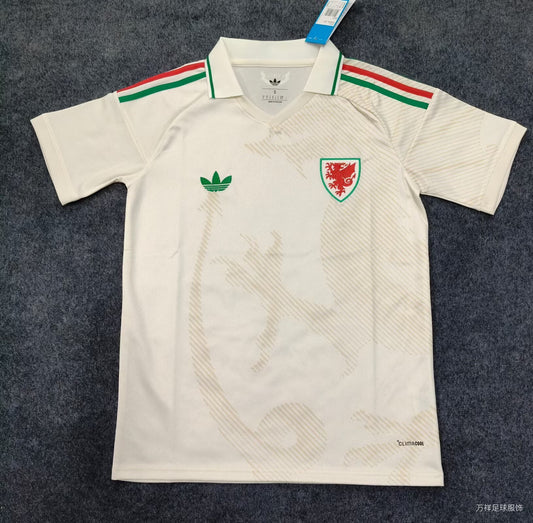 Wales 2026 World Cup Away Jersey (Stadium, Short Sleeve)