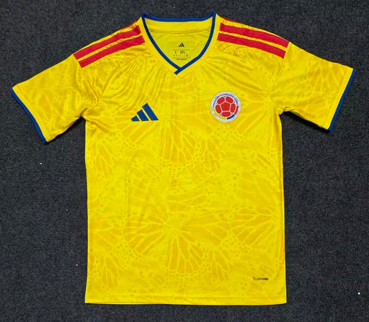 Colombia 2026 World Cup Home Jersey (Stadium, Short Sleeve)