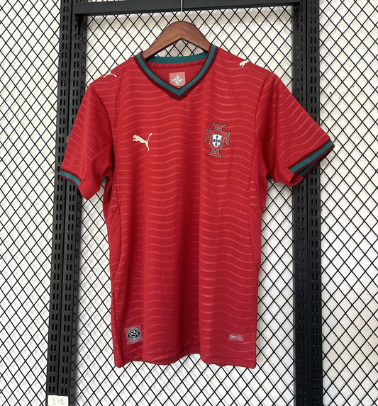 Portugal 2026 World Cup Home Jersey (Stadium, Short Sleeve)