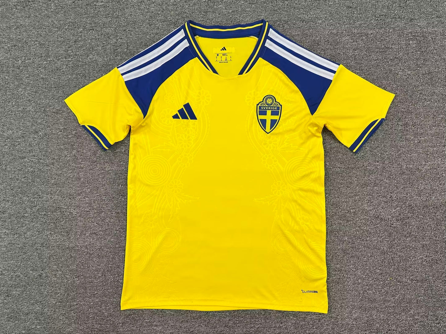 Sweden 2026 World Cup Home Jersey (Stadium, Short Sleeve)