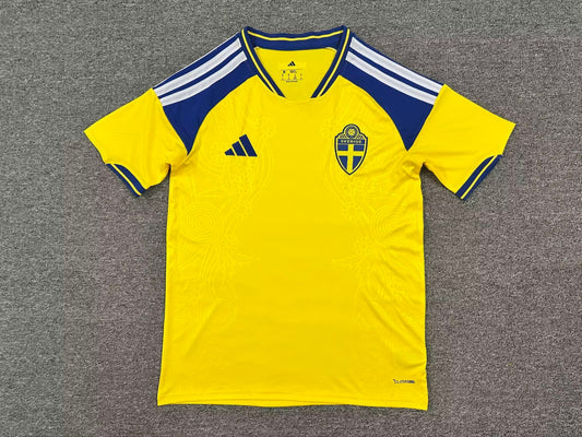 Sweden 2026 World Cup Home Jersey (Stadium, Short Sleeve)