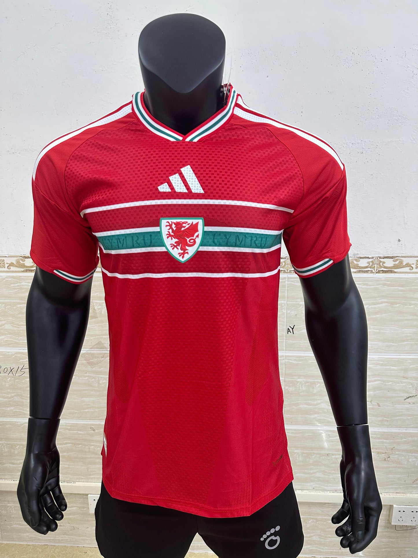 Wales 2026 World Cup Home Jersey (Player, Short Sleeve)