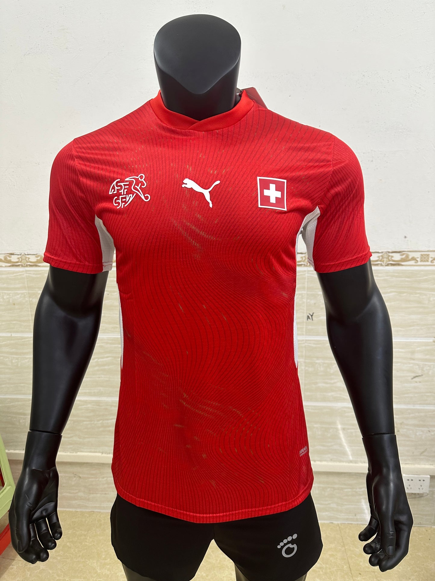 Switzerland 2026 World Cup Home Jersey (Player, Short Sleeve)