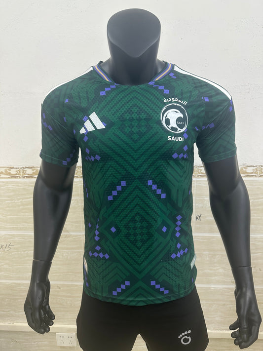Saudi 2026 World Cup Home Jersey (Player, Short Sleeve)