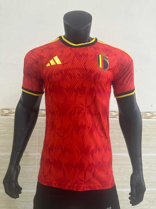Belgium 2026 World Cup Home Jersey (Player, Short Sleeve)