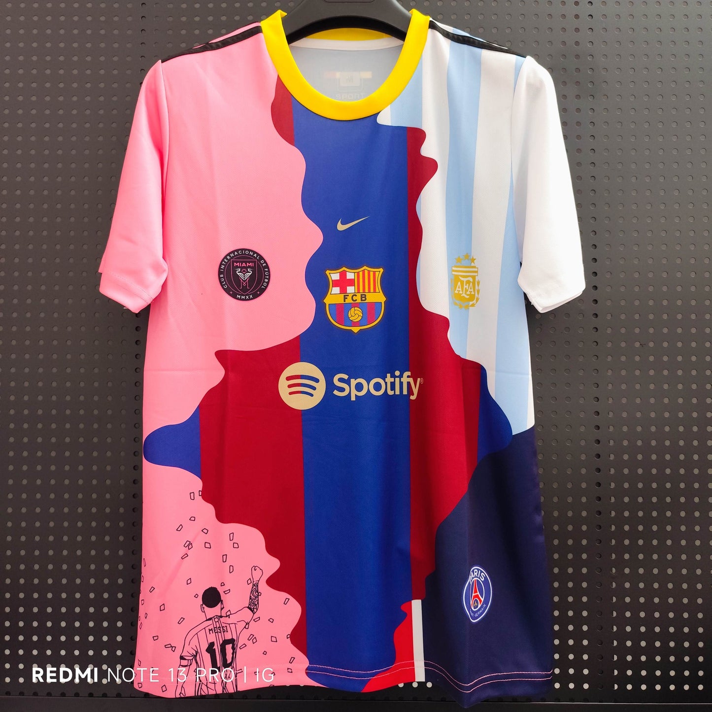 Messi Teams Concept Jersey #1