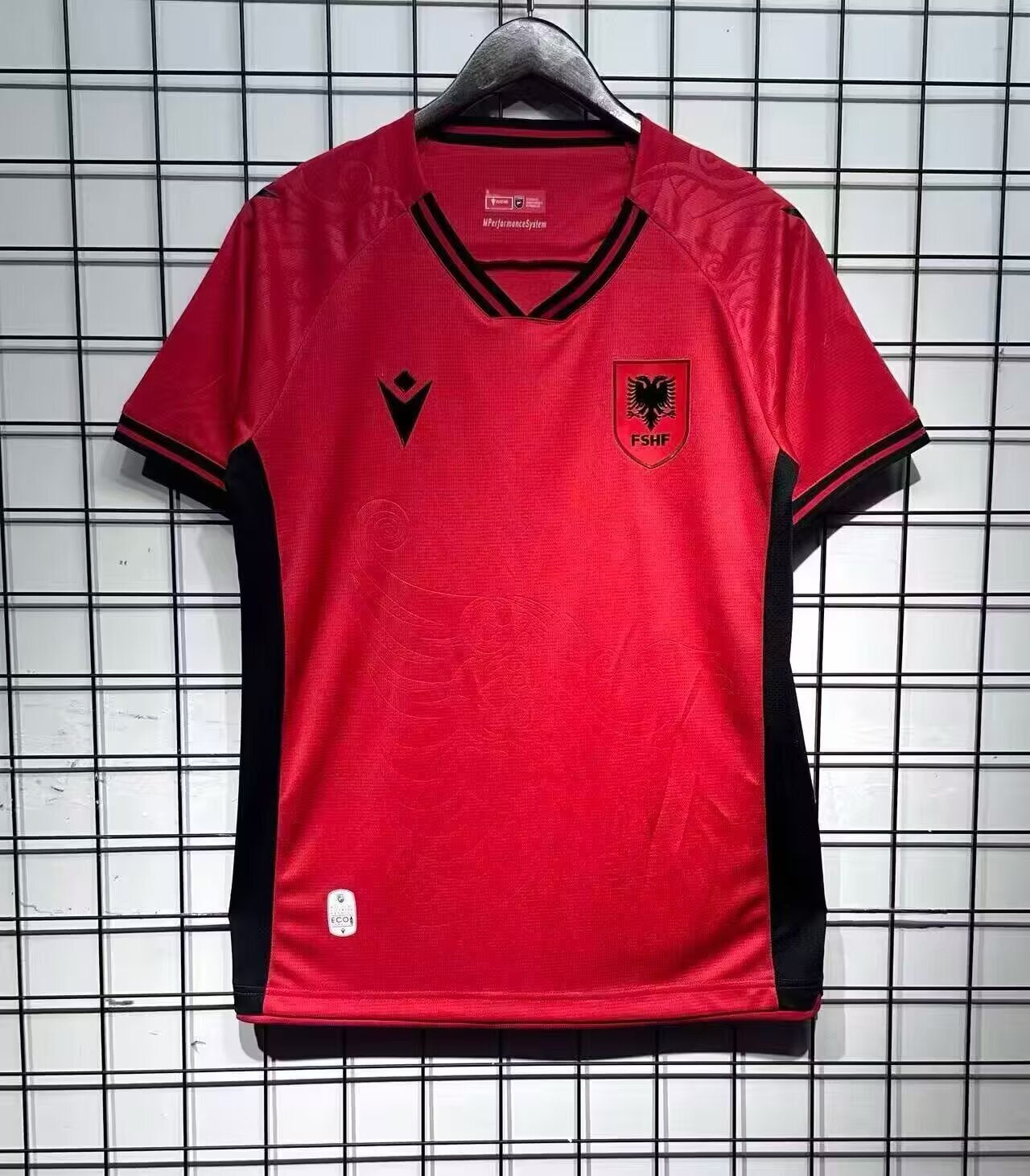 Albania 2025 Home Jersey (Stadium, Short Sleeve)
