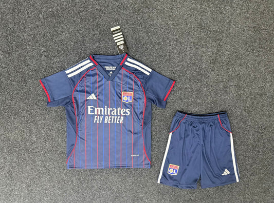 Lyon Away Jersey Kids Set