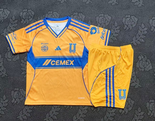 Tigres Home Jersey Kids Set