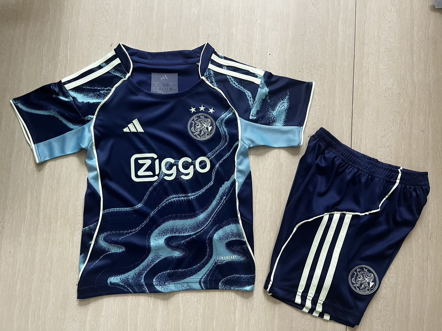 Ajax Away Jersey Kids Set