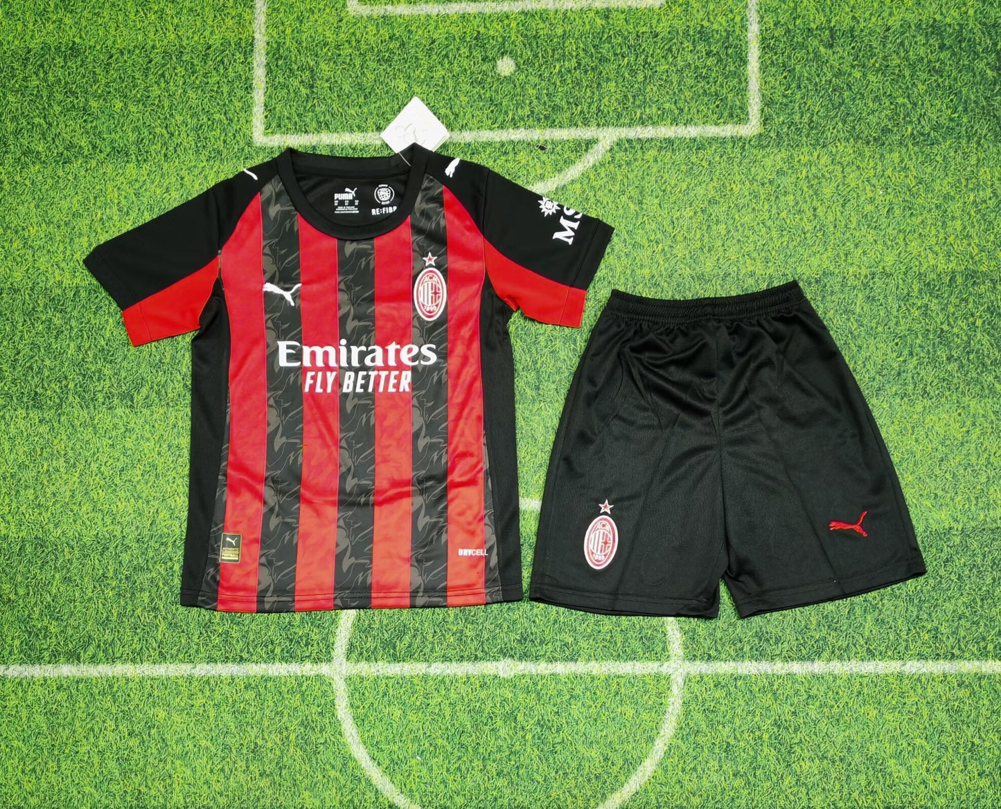 AC Milan Home Jersey Kids Set