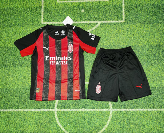 AC Milan Home Jersey Kids Set