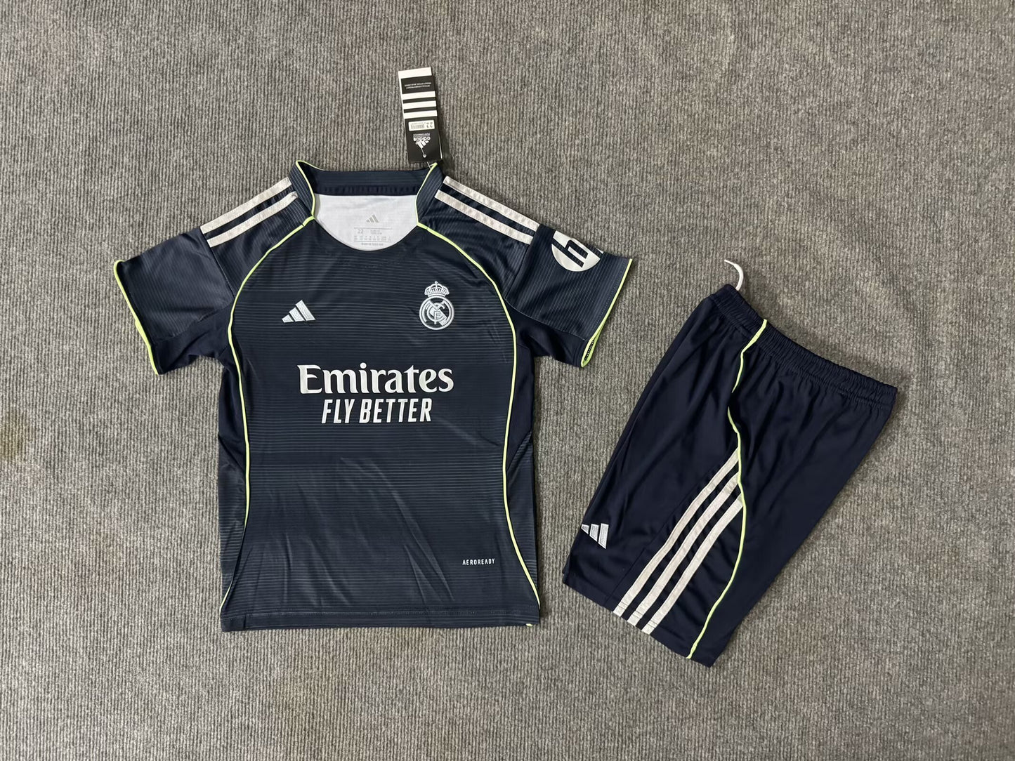 Real Madrid Away Jersey Kids Set