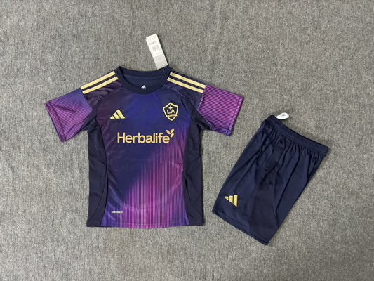 LA Galaxy Away Jersey Kids Set