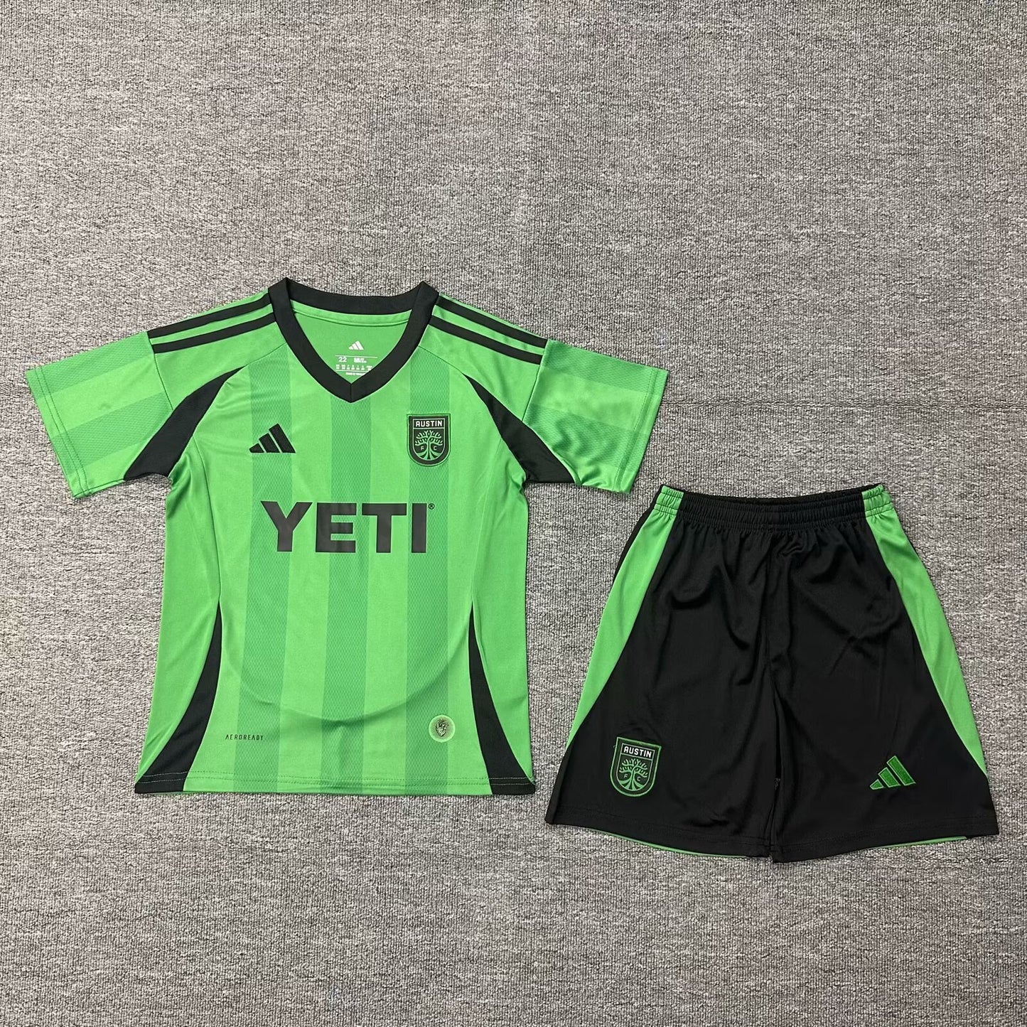 Austin FC Home Jersey Kids Set