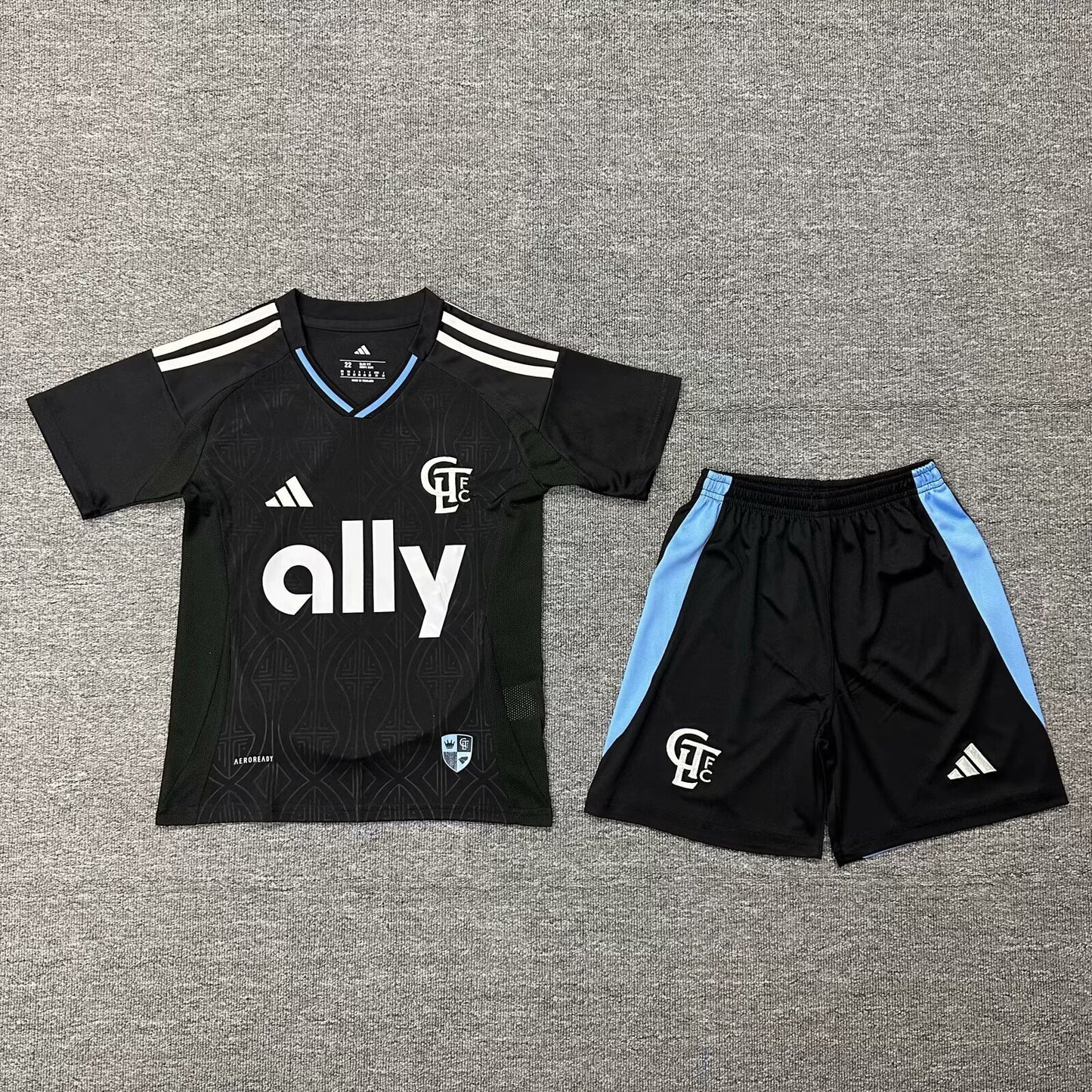Charlotte FC Away Jersey Kids Set