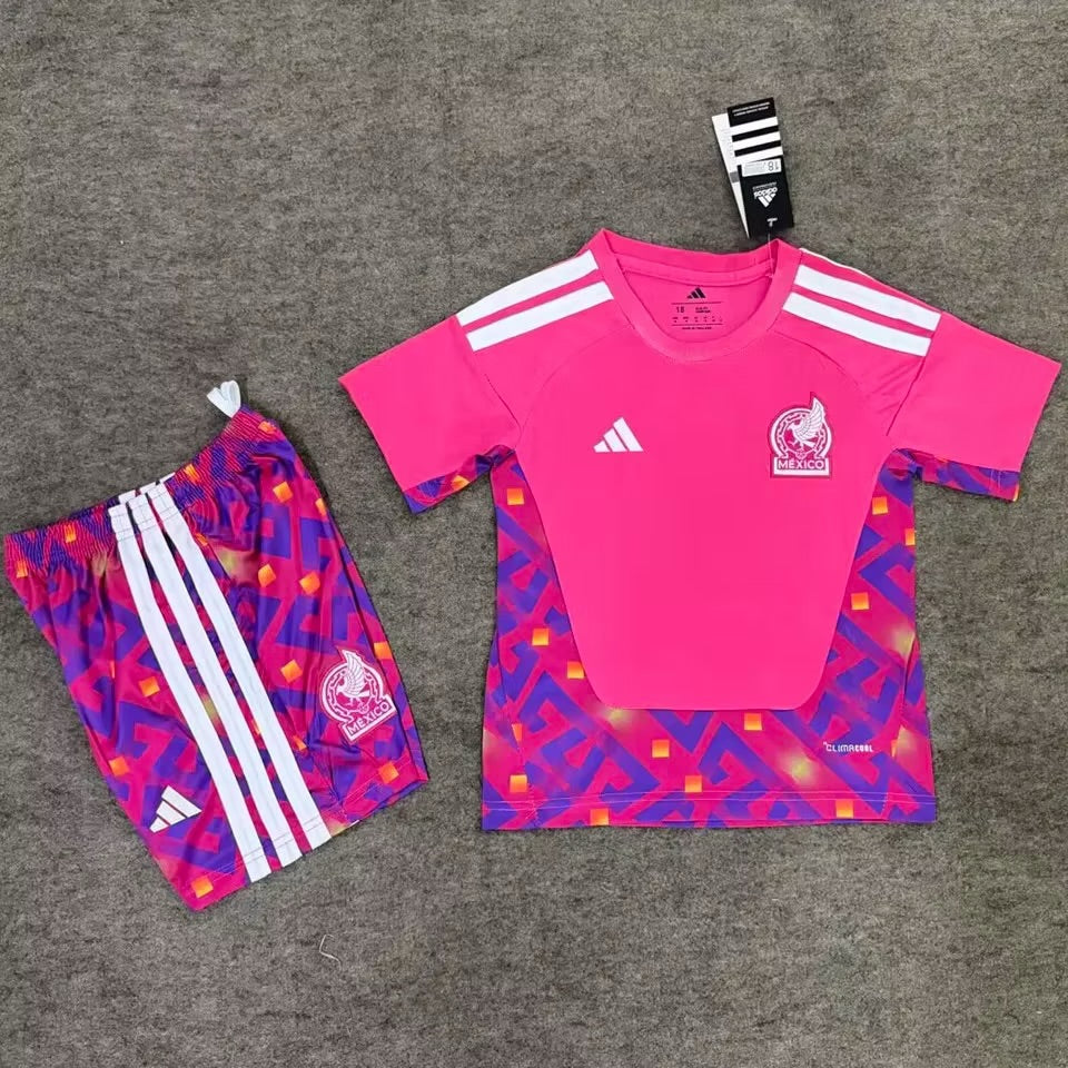 Mexico 2026 World Cup Goalkeeper Jersey Kids Set