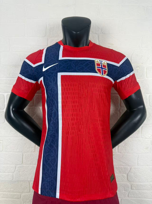 Norway 2026 World Cup Home Jersey Player Version